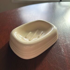 Vintage Mid Century Ceramic Soap Dish
